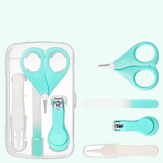 Juego de limas de uñas para bebés Juego de cuatro cortaúñas para bebés Cortaúñas de seguridad para bebés