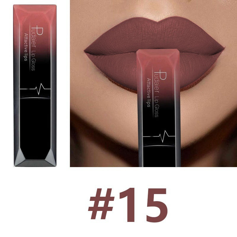 Maquiagem matte batom gloss labial matte