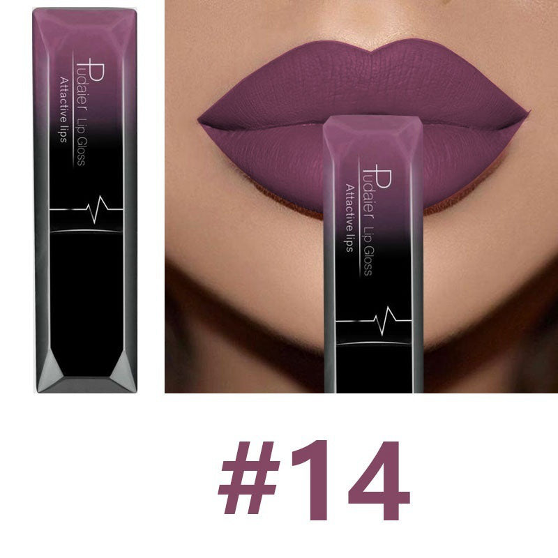Maquiagem matte batom gloss labial matte