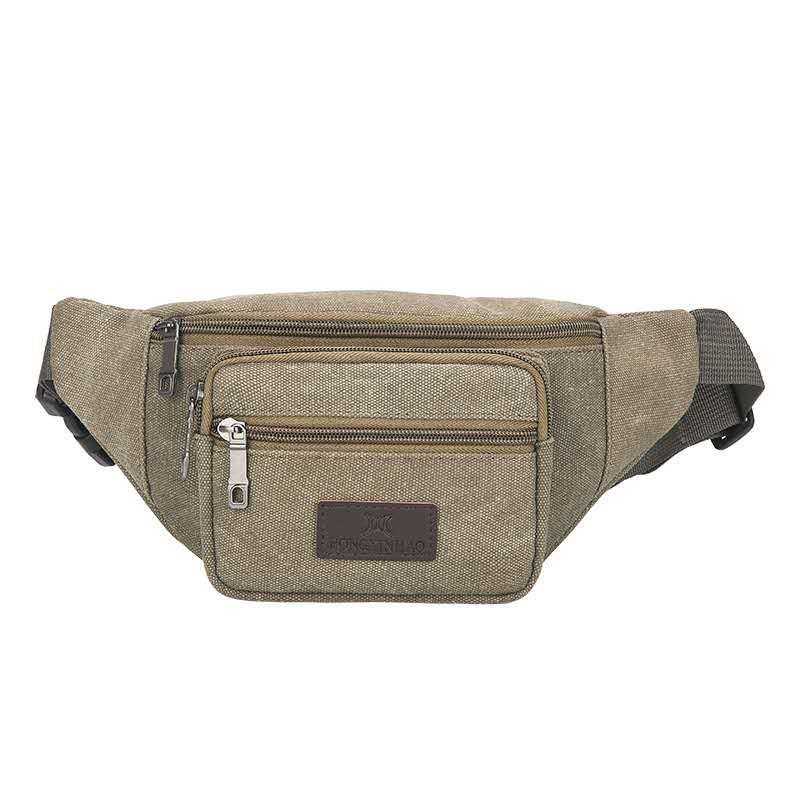 Carteira masculina para esportes ao ar livre, bolsa de cinto