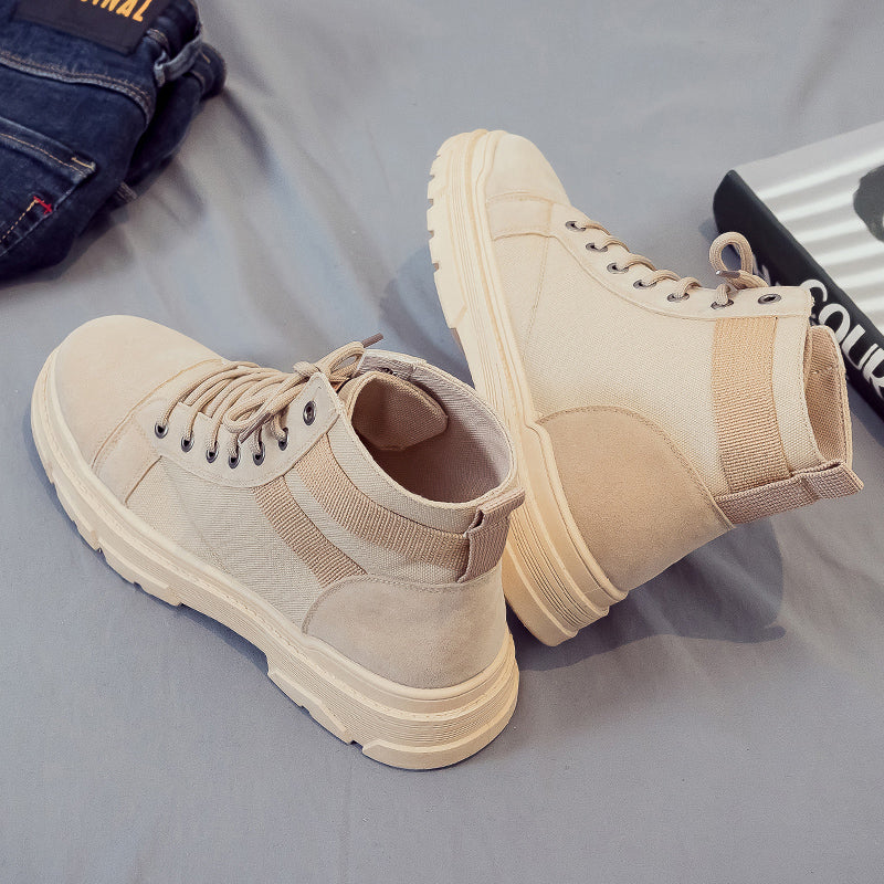 Sapatos masculinos de lona respirável Desert Tide Shoes