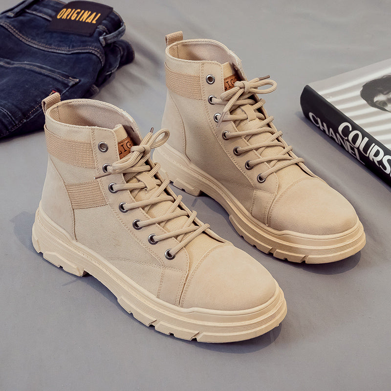 Sapatos masculinos de lona respirável Desert Tide Shoes