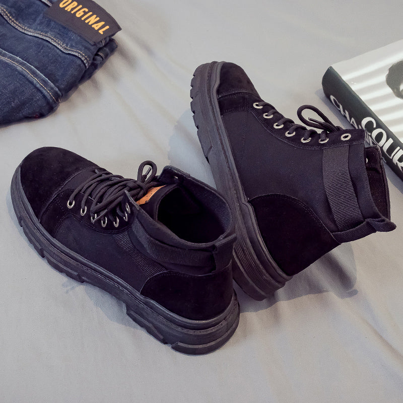 Sapatos masculinos de lona respirável Desert Tide Shoes