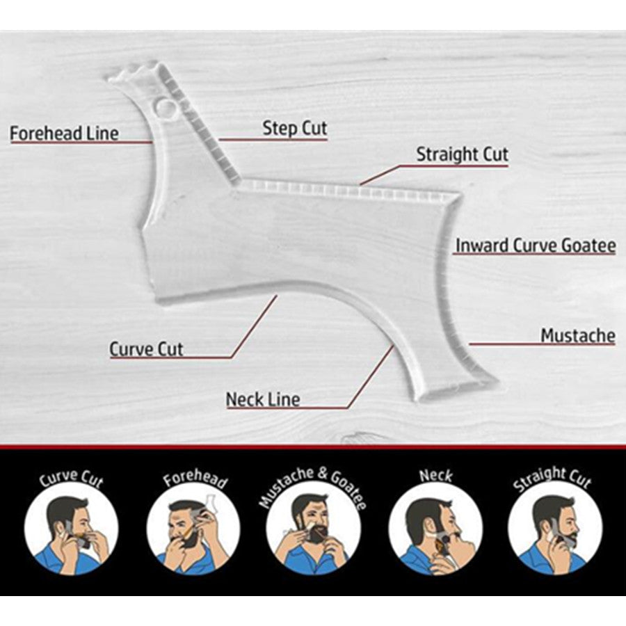 Pente para modelar barba