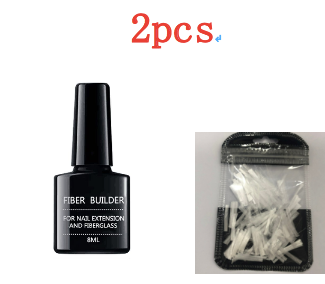 Fiber Bulider Gel para unhas Construção rápida Reparo Unhas quebradas Soak Off Gel UV