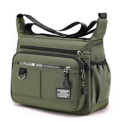 Bolsa de ombro grande capacidade com vários bolsos crossbody
