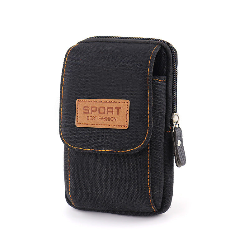 Bolsa de lona multifuncional para pendurar celular