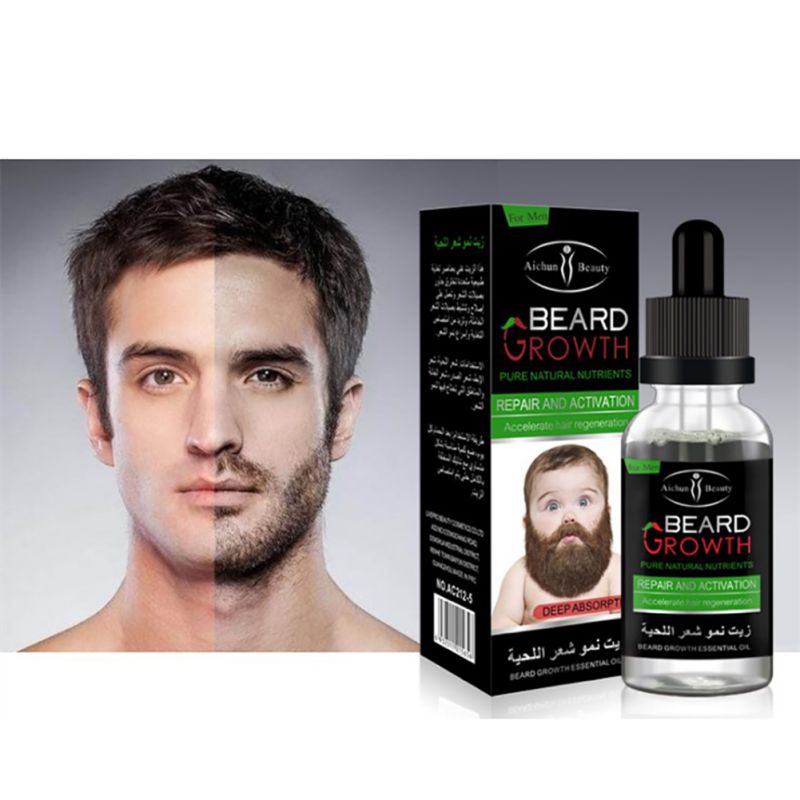 Óleos Essenciais para Barba Manutenção Suave Cuidado Nutritivo para Barba Óleo Essencial para Reparo de Barba