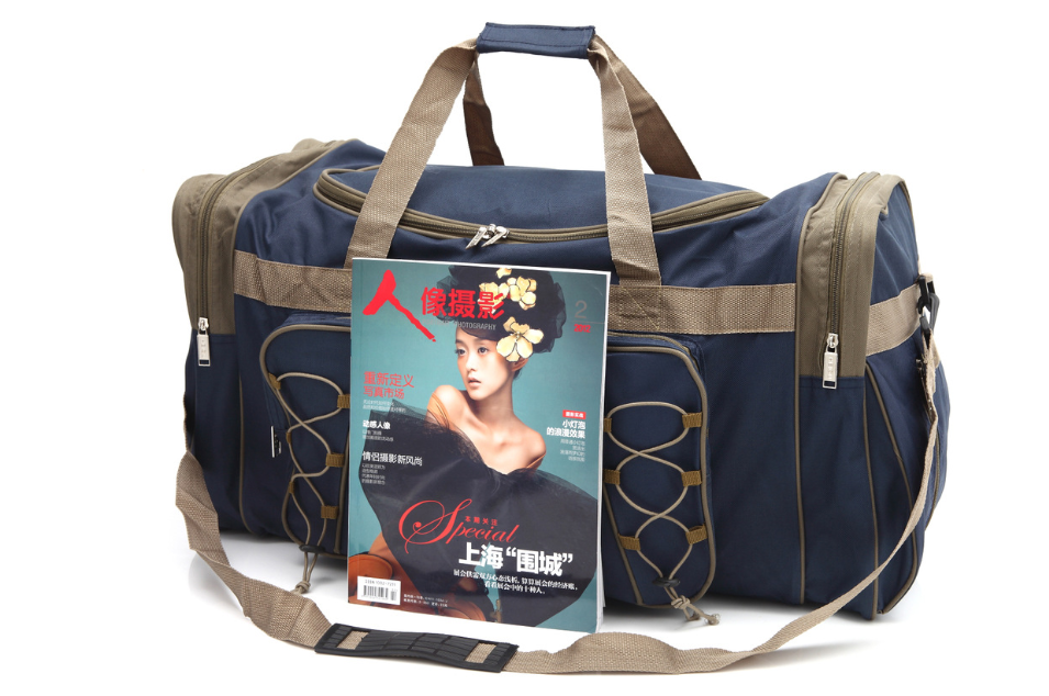 Bolsa de ombro de tecido Oxford bolsa de mudança bolsa de bagagem bolsa de viagem