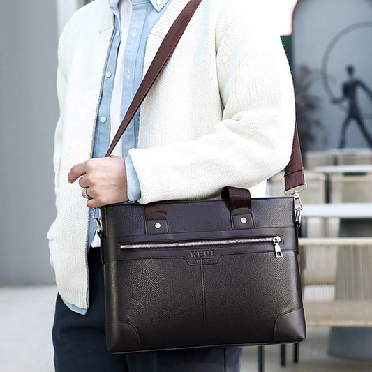 Bolso bandolera de un solo hombro para hombre con documento oficial para hombre