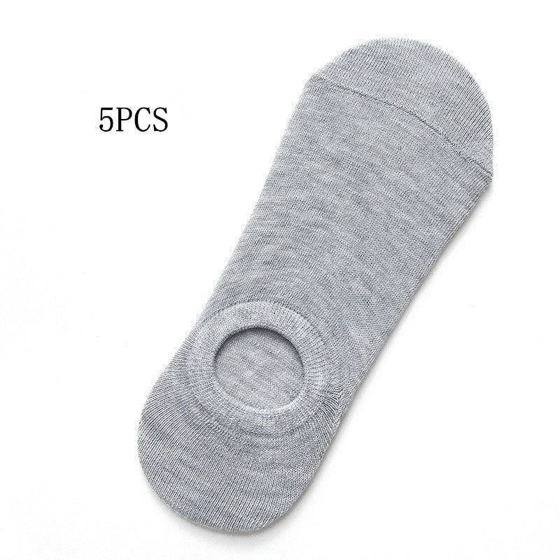 Meias Homens E Mulheres Meias Barco De Cor Sólida Primavera Meias Invisíveis Meias Meias Meias Rede Vermelha Meias Masculinas