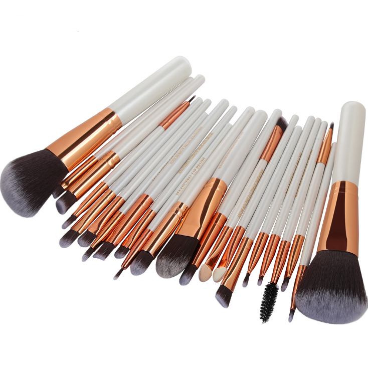 Conjunto de pincéis de maquiagem cosmética de 22 peças
