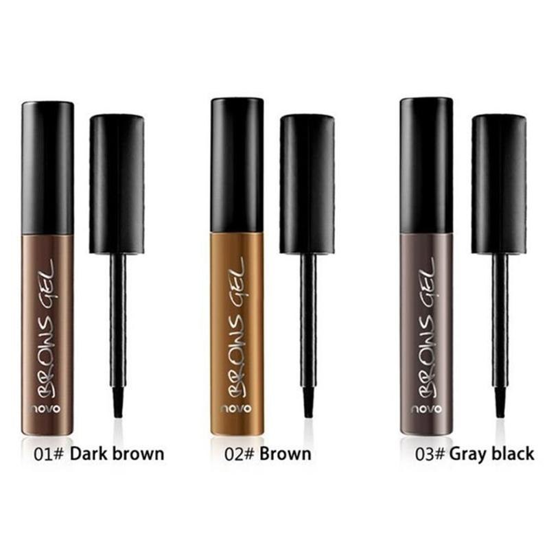 Peel Off Brown Black Eye Brow Tattoo Tint Waterproof Longlasting Professional Sobrancelha Gel Creme Rímel Maquiagem para os olhos Cosméticos