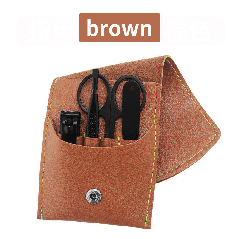 Conjunto de 16 peças de cortador de unhas, aparador, palheta de orelha, kit de cuidados, conjunto de manicure, pedicure, conjunto de ferramentas para arte em unhas dos pés, kits com bolsa