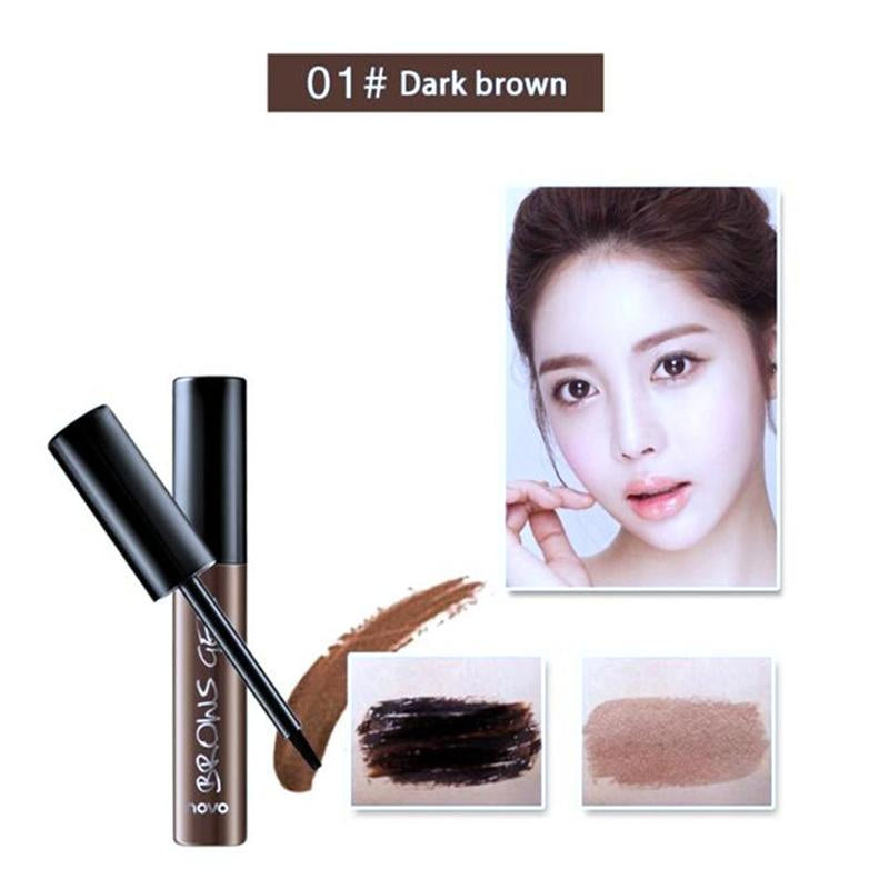 Peel Off Brown Black Eye Brow Tattoo Tint Waterproof Longlasting Professional Sobrancelha Gel Creme Rímel Maquiagem para os olhos Cosméticos