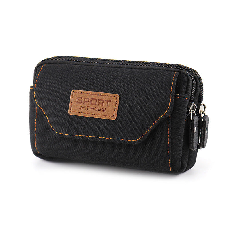 Bolsa de lona multifuncional para pendurar celular