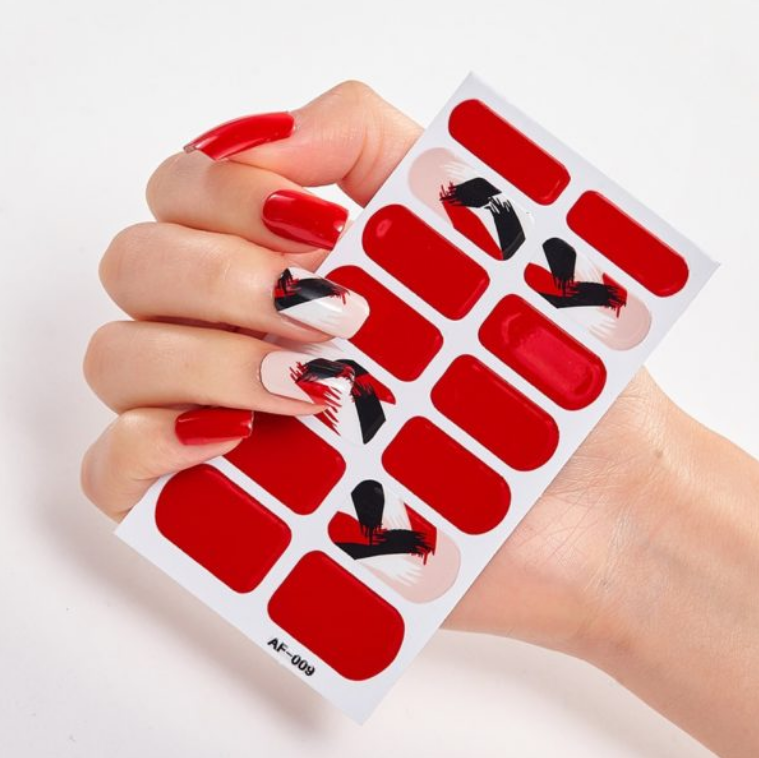 Adesivos para unhas, cola para esmaltes, adesivos para unhas completos