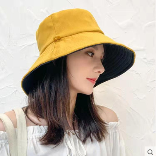 Sombrero para el sol de ala grande, reversible, cómodo y transpirable