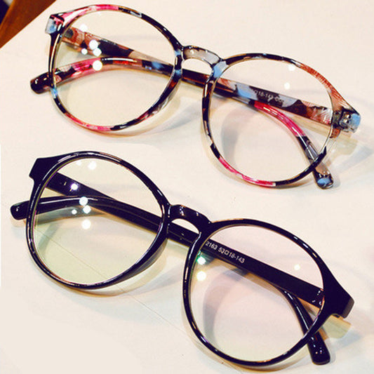 Montura de gafas redonda retro
