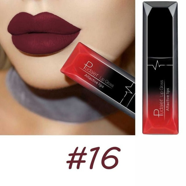 Maquiagem matte batom gloss labial matte