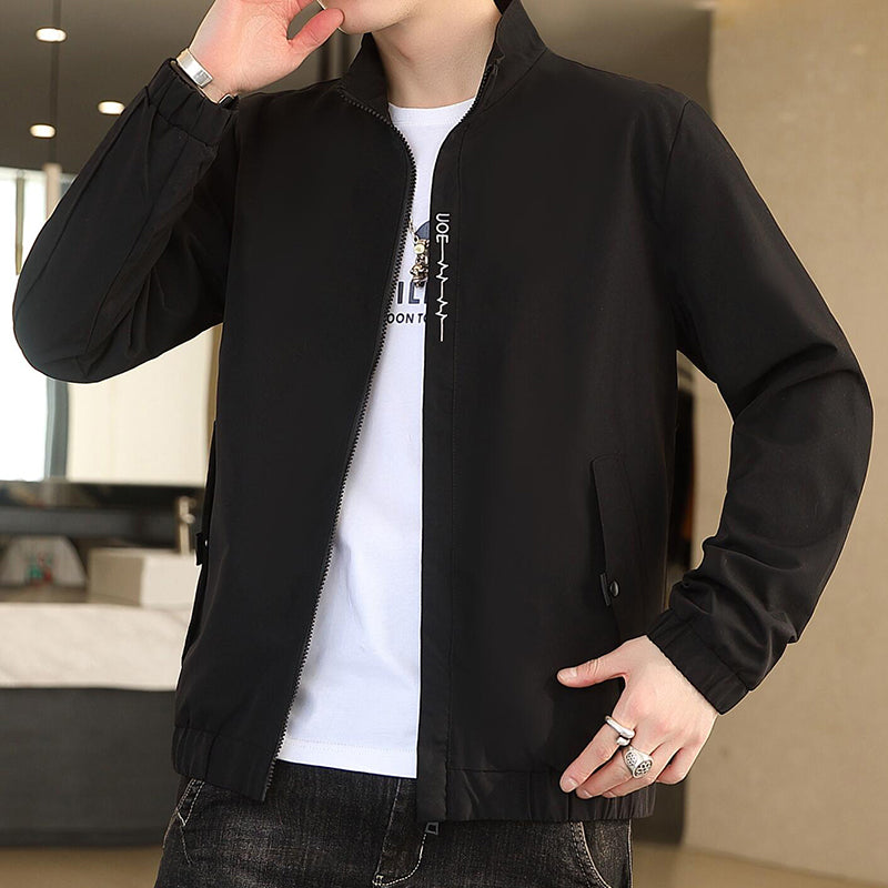 Jaqueta casual masculina uniforme de beisebol roupas da moda