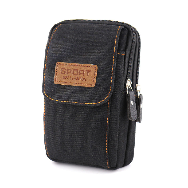 Bolsa de lona multifuncional para pendurar celular