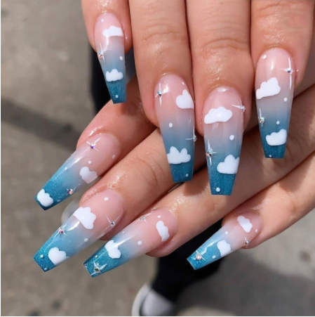 Usando Unhas Acabadas Unhas Macias Unhas Postiças