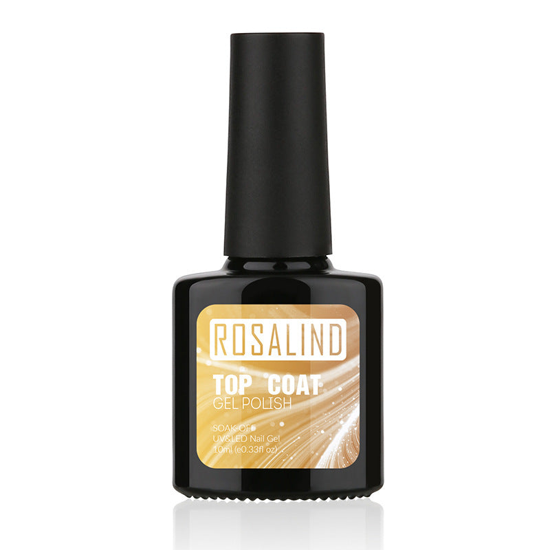 O esmalte em gel absorve a superfície opaca permanentemente