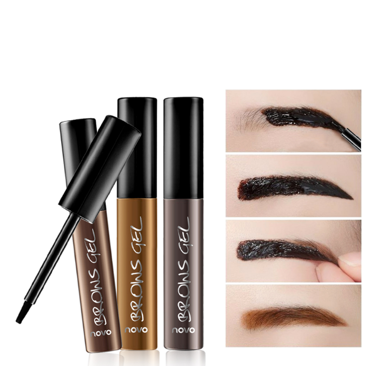 Peel Off Brown Black Eye Brow Tattoo Tint Waterproof Longlasting Professional Sobrancelha Gel Creme Rímel Maquiagem para os olhos Cosméticos