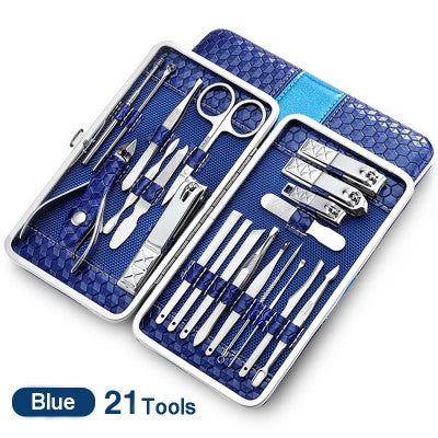 Conjunto combinado de ferramentas para manicure