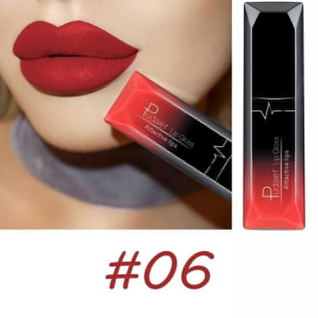 Maquiagem matte batom gloss labial matte