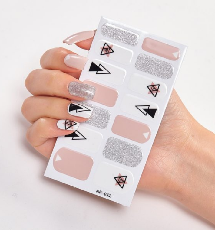 Adesivos para unhas, cola para esmaltes, adesivos para unhas completos