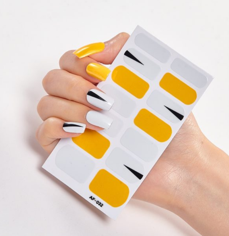 Adesivos para unhas, cola para esmaltes, adesivos para unhas completos