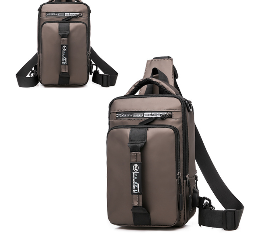 Bolsa de peito casual bolsa mensageiro para atividades ao ar livre