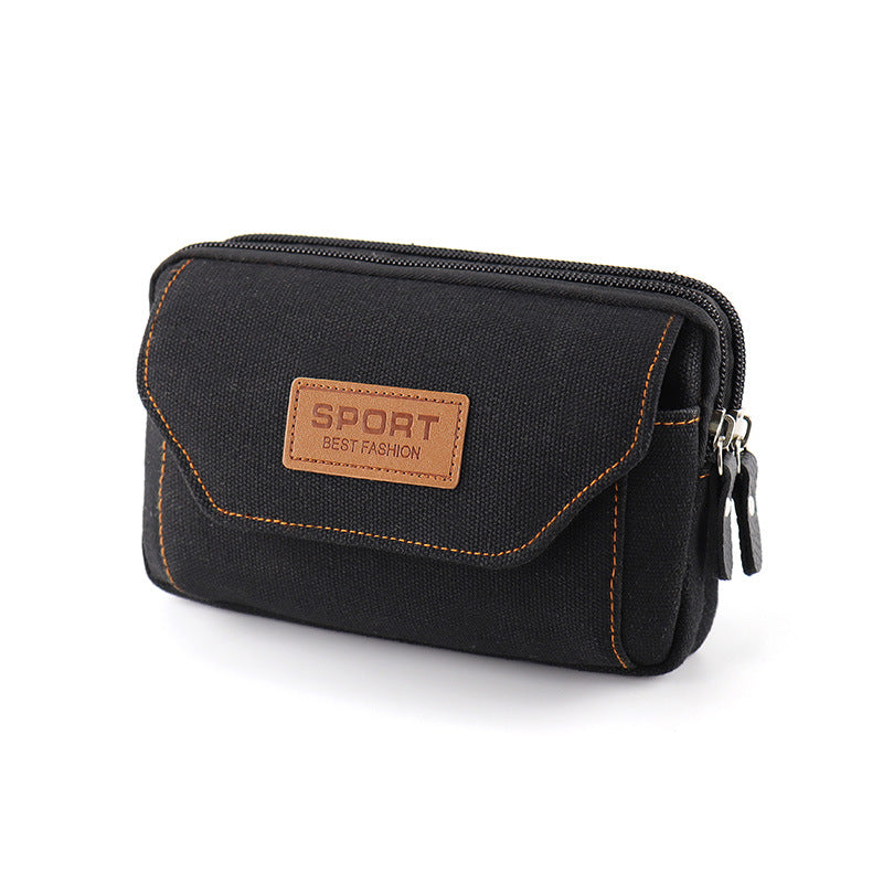 Bolsa de lona multifuncional para pendurar celular