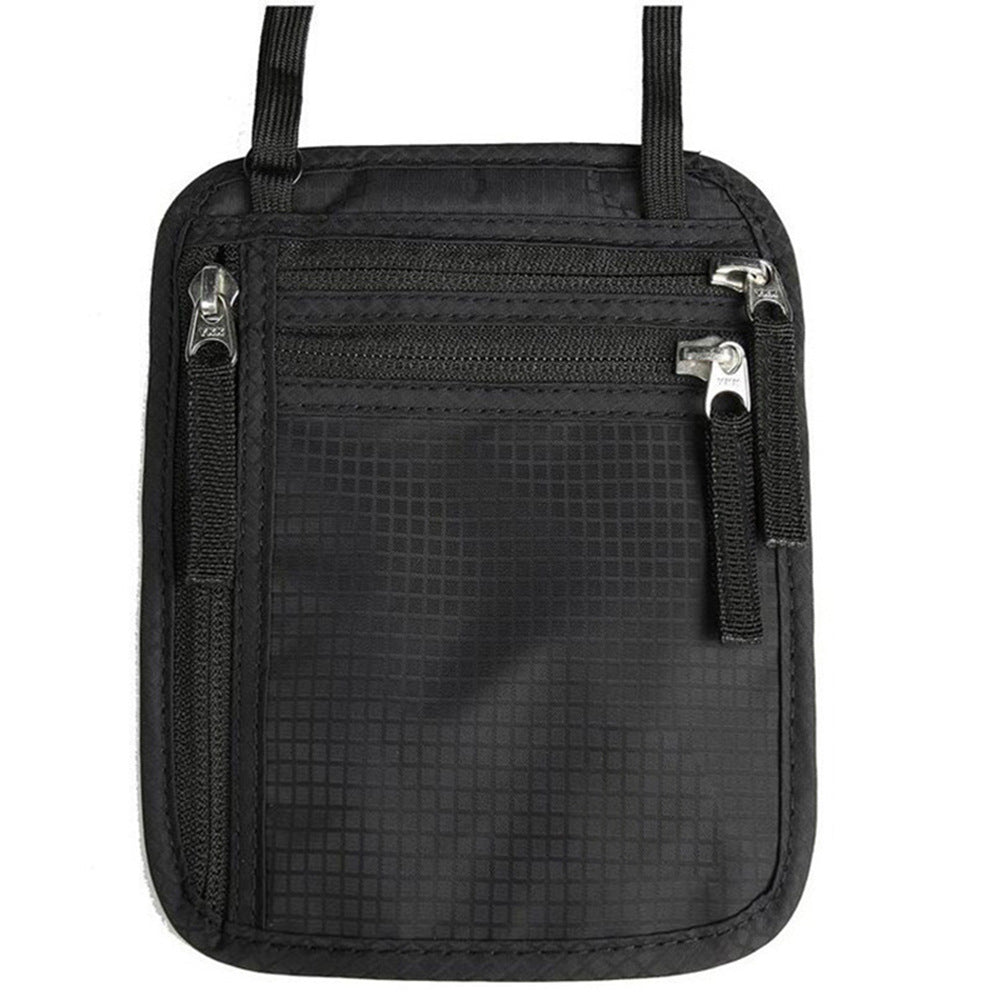 Bolsa mensageiro com gola cruzada