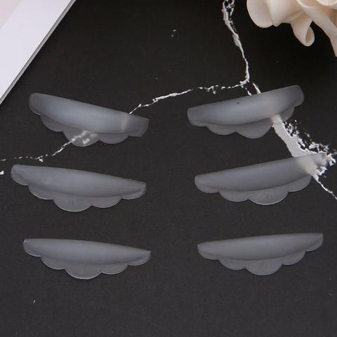 Almofadas de silicone para proteção de cílios