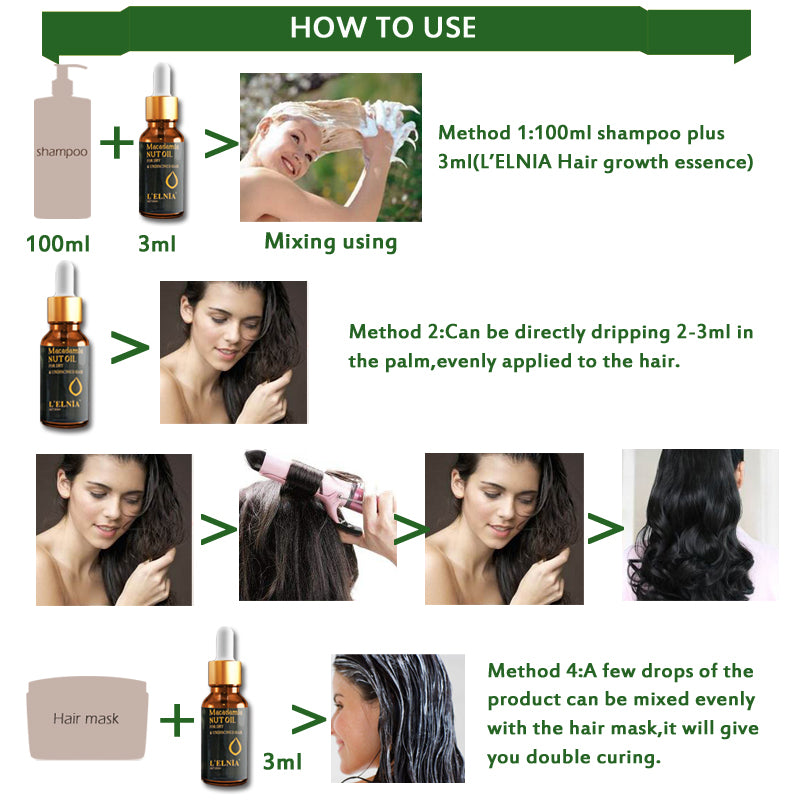 Óleos essenciais para o cabelo