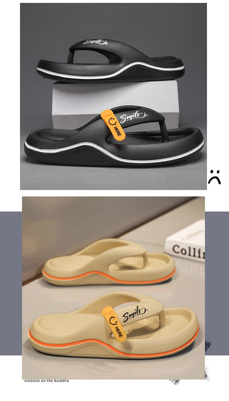 Chinelos casuais masculinos, roupas externas, tamanhos grandes, sapatos de praia combinando, chinelos masculinos