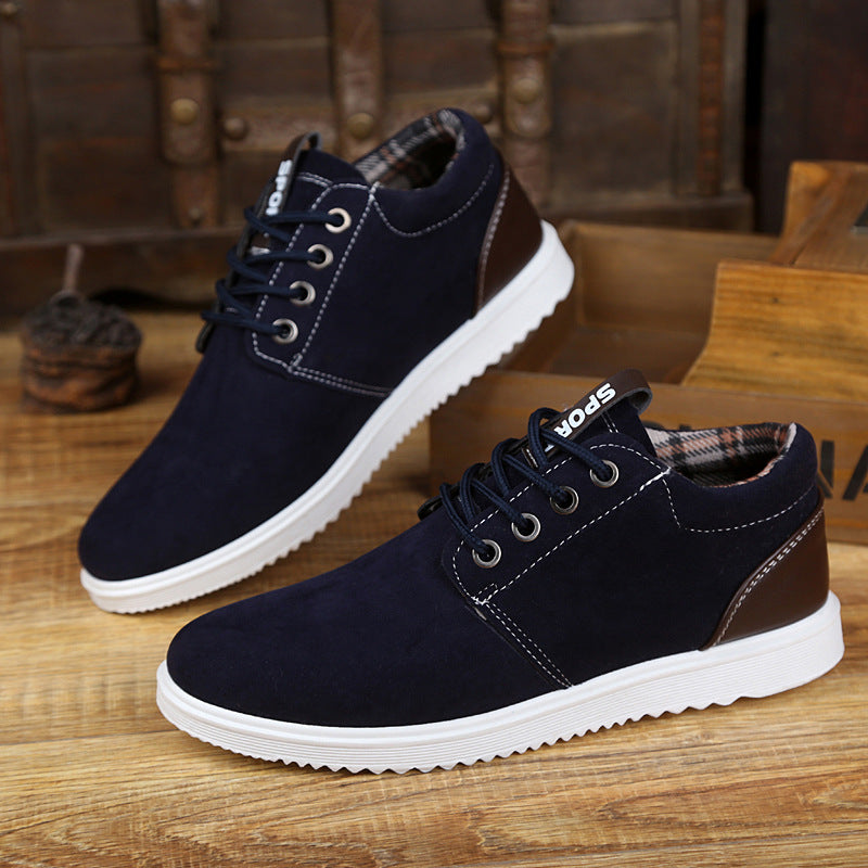 Sapatos casuais masculinos de primavera Sapatos de tendência britânica
