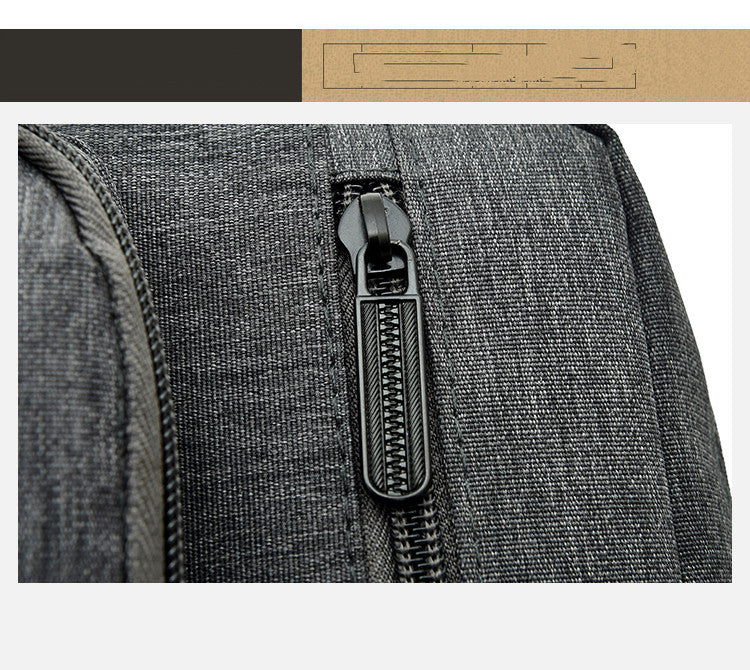 Bolsa de mão Oxford de tecido para homens Bolsa de ombro mensageiro