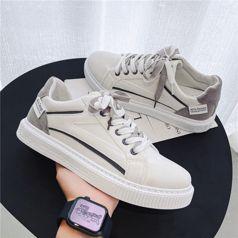 Sapatos masculinos verão novos tênis finos respiráveis ​​casuais cano baixo