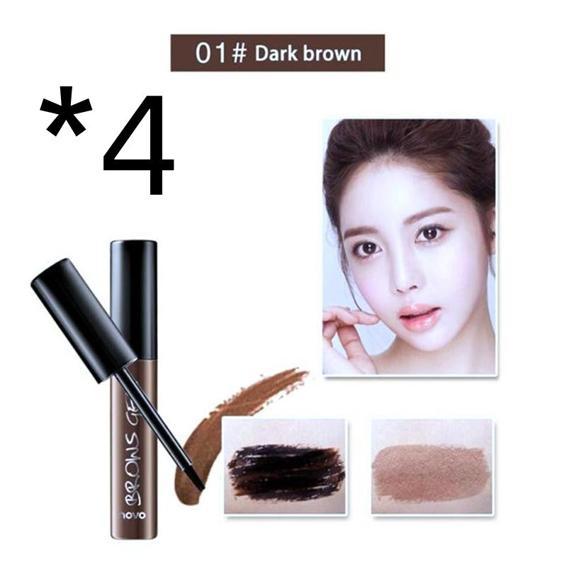 Peel Off Brown Black Eye Brow Tattoo Tint Waterproof Longlasting Professional Sobrancelha Gel Creme Rímel Maquiagem para os olhos Cosméticos