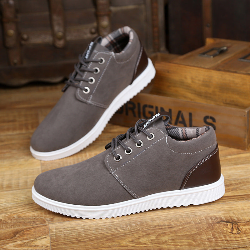 Sapatos casuais masculinos de primavera Sapatos de tendência britânica