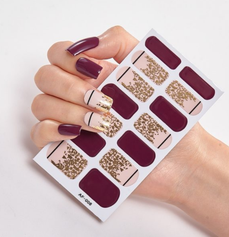 Adesivos para unhas, cola para esmaltes, adesivos para unhas completos