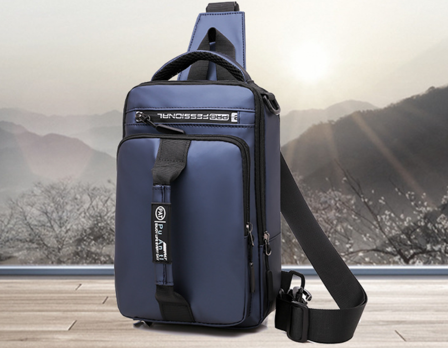 Bolsa de peito casual bolsa mensageiro para atividades ao ar livre