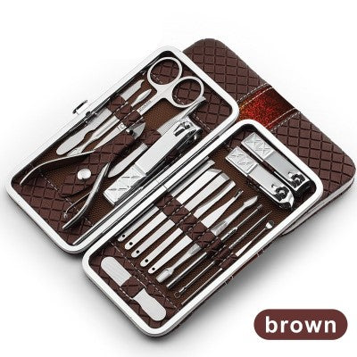 Conjunto combinado de ferramentas para manicure