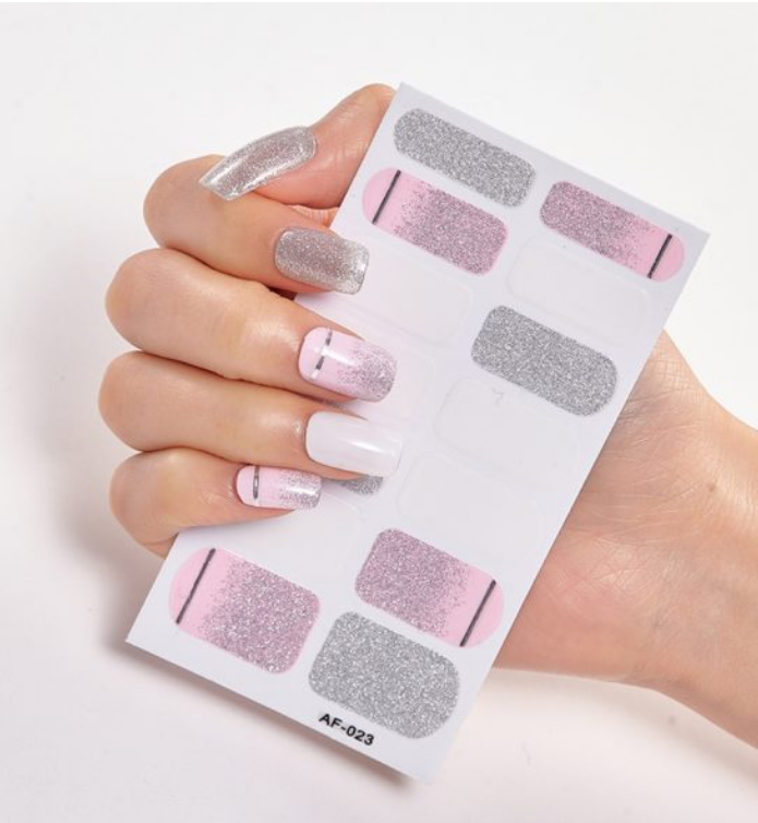 Adesivos para unhas, cola para esmaltes, adesivos para unhas completos