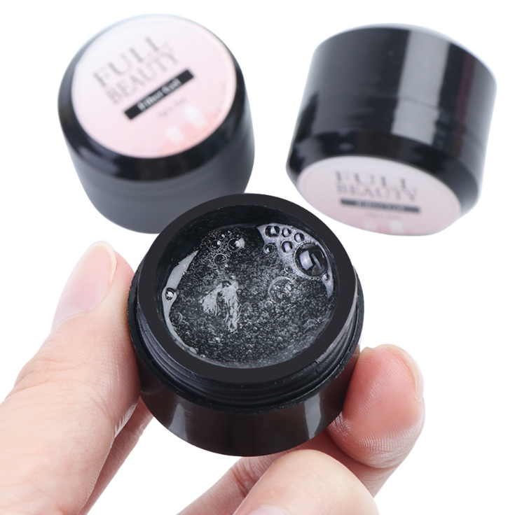 Cola de reparo rachada, gel de extensão de seda, fibra de vidro, poli UV Builder, esmalte em gel, arte de manicure, ferramenta prolongada