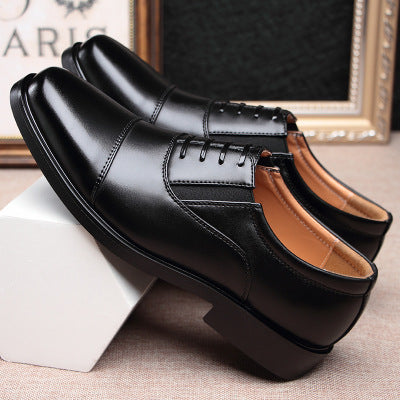 Zapatos casuales de negocios de cuero para hombres